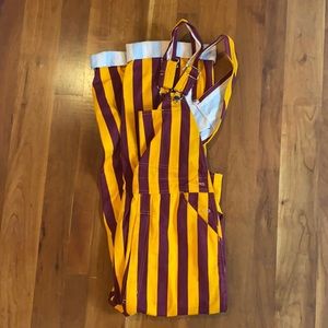 UMN Minnesota Gopheralls Maroon and Gold Overalls